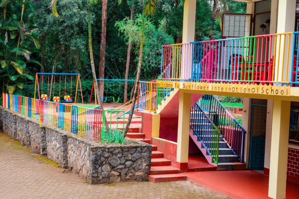 sunflower international school compound